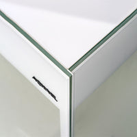 Aquarium Glossy 100 Day & Night Blanc Laqué LED AQUAEL - 215L