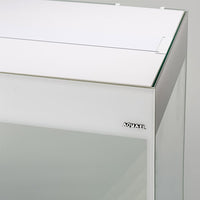 Aquarium Glossy 100 Day & Night Blanc Laqué LED AQUAEL - 215L