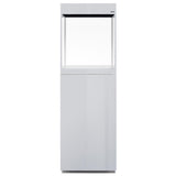 Aquarium Glossy Cube Day & Night Blanc Laqué LED AQUAEL - 135L