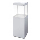 Aquarium Glossy Cube Day & Night Blanc Laqué LED AQUAEL - 135L