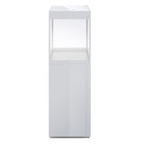Aquarium Glossy Cube Day & Night Blanc Laqué LED AQUAEL - 135L