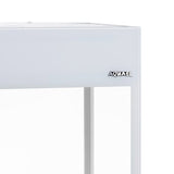 Aquarium Glossy Cube Day & Night Blanc Laqué LED AQUAEL - 135L