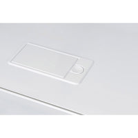 Aquarium Glossy Cube Day & Night Blanc Laqué LED AQUAEL - 135L