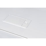 Aquarium Glossy Cube Day & Night Blanc Laqué LED AQUAEL - 135L