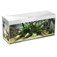 Aquarium Glossy 150 Day & Night Blanc Laqué LED AQUAEL - 405L