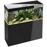 Aquarium Glossy 120 Day & Night Noir Laqué LED AQUAEL - 260L