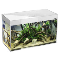 Aquarium Glossy 80 Day & Night Blanc Laqué LED AQUAEL - 125L