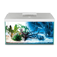 Aquarium Leddy 75 Day and Night Blanc AQUAEL Équipé - 105L
