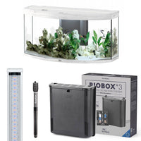 Sublime Horizon 120 AQUATLANTIS Chêne Blanc - Aquarium Equipé 249 L