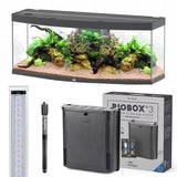 Sublime Horizon 150 AQUATLANTIS Gris Vésuve Laqué - Aquarium Equipé 363 L