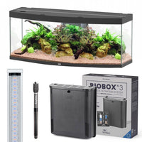 Sublime Horizon 150 AQUATLANTIS Noir Laqué - Aquarium Equipé 363 L