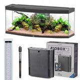 Sublime Horizon 150 AQUATLANTIS Noir Laqué - Aquarium Equipé 363 L