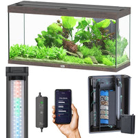 Splendid Ultra 120 AQUATLANTIS Chêne Sauvage - Aquarium Equipé 240 L