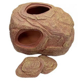 Multifunctionele schuilhol REPTIZOO - 15 cm