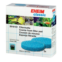 Coussins de Mousse Bleue EHEIM - Lot de 2 pour Classic 350