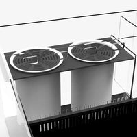 Reef LX 290.6 Noir WATERBOX - Aquarium Récifal 810 L