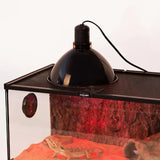 REPTIZOO Zwarte reflectorkoepel - Max. 150W
