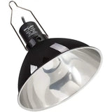 REPTIZOO Zwarte reflectorkoepel - Max. 150W