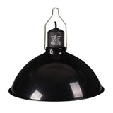 REPTIZOO Grote zwarte reflectorkoepel - Max. 200W