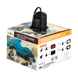 REPTIZOO Zwarte reflectorkoepel - Max. 75W