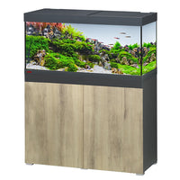 Acuario equipado Vivaline LED 180 Combi Grey Oak Bronze Eheim - 13.5W