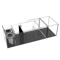 Infinia Reef 190.5 Noir WATERBOX - Aquarium Récifal 517 L
