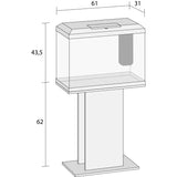 Aquarium Primo 70 schwarz ausgestattete Juwel - 70 l