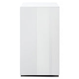 Aquarium Glossy Cube Day & Night Blanc Laqué LED AQUAEL - 135L