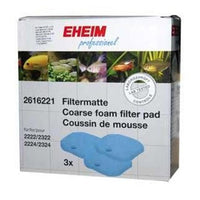 Coussins de Mousse Bleue EHEIM - Lot de 3 pour eXperience 150 et 250