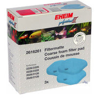 Coussins de Mousse Bleue EHEIM - Lot de 3 pour eXperience 350