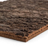 Baldosa de Corcho Natural REPTIZOO Placa de Corcho - 30 x 32 cm