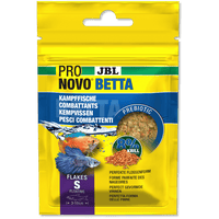 ProNovo Betta Flakes S JBL - Aliment de base en Flocons pour combattants de 3 à 10 cm