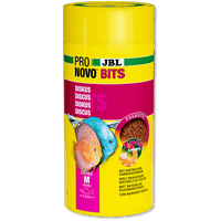 ProNovo Bits Grano M JBL - Aliment de base en Granulés pour Discus et autres cichlidés d'Amérique du Sud de 8 à 20 cm
