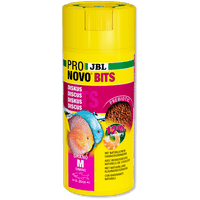 ProNovo Bits Grano M JBL - Aliment de base en Granulés pour Discus et autres cichlidés d'Amérique du Sud de 8 à 20 cm