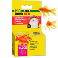 ProNovo Red Block Holiday JBL - Aliment spécial vacances pour poissons rouges et voiles de Chine