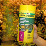 ProNovo Spirulina Flakes M JBL - Aliment de base en Flocons pour poissons herbivores de 8 à 20 cm