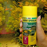 ProNovo Spirulina Flakes M JBL - Aliment de base en Flocons pour poissons herbivores de 8 à 20 cm