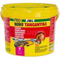 ProNovo Tanganyika Flakes M JBL - Aliment de base en Flocons pour Cichlidés prédateurs de 8 à 20 cm
