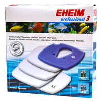 Set Coussins de Mousse Bleue et Ouate EHEIM - Lot de 5 pour Professionel 3 1200XL et 1200XLT