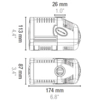 Pompe Syncra Silent 5.0 SICCE - jusqu'à 5000 L/h