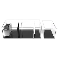 Reef LX 290.6 Noir WATERBOX - Aquarium Récifal 810 L