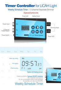 Rampe LED eau douce LICAH - LDP-2000
