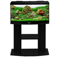 Aquarium StartUp 80B Équipé Noir Bombé AQUAVIE - 112L