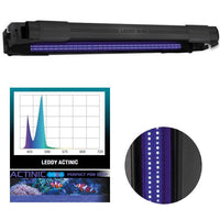 Éclairage LED Leddy Slim Actinic AQUAEL - Noir 32W