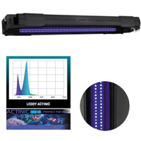 Éclairage LED Leddy Slim Actinic AQUAEL - Noir 36W