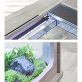 Aquatable 100 x 63 AQUATLANTIS Béton - Aquarium Équipé 177 L