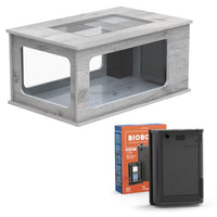 Aquatable 100 x 63 AQUATLANTIS Blanc - Aquarium Équipé 177 L