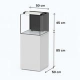 Aquaview 50 AQUATLANTIS Blanc Laqué - 93 L