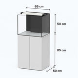 Aquaview 65 AQUATLANTIS Blanc Laqué - 136 L
