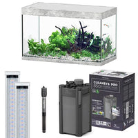 Sublime 100 x 50 AQUATLANTIS Béton - Aquarium Equipé 246 L